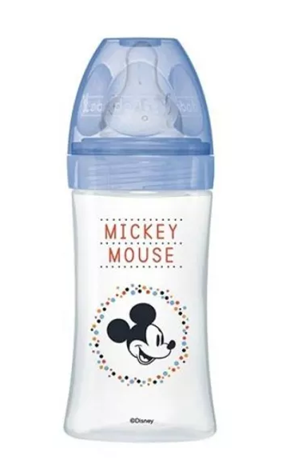 DODIE butelka 270 ml 0-6 m smoczek 2 średni przepływ MICKEY – zdjęcie produktu 2