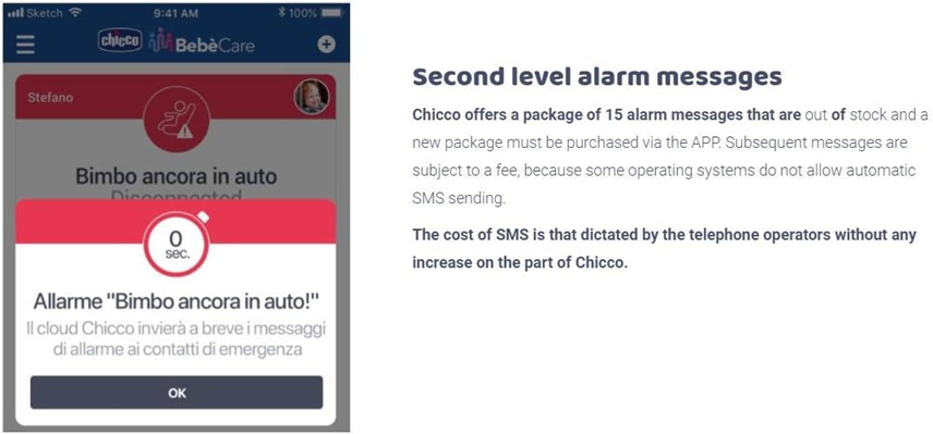 CHICCO BEBECARE Easy-Tech capteur système pour siège auto