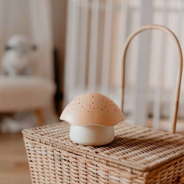 PABOBO Mushroom projecteur d'étoiles avec mélodies et capteur de pleurs CHAMPIGNON