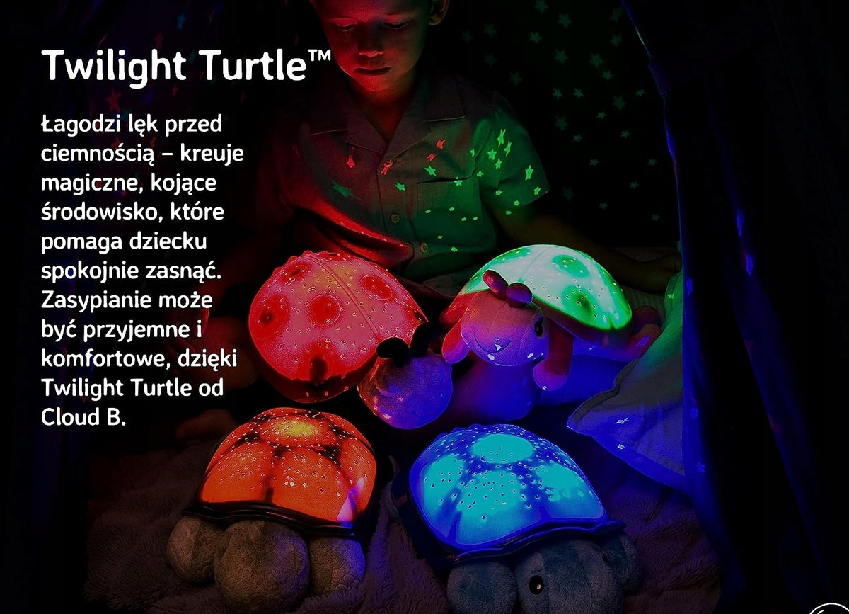 CLOUD B Twilight Turtle veilleuse projecteur d’étoiles 17 x 30 cm