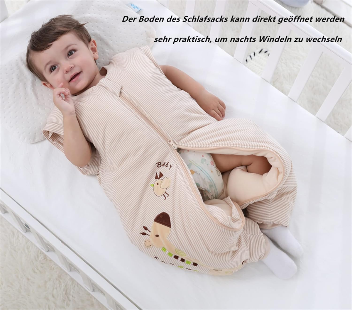 CHILSUESSY gigoteuse d'hiver 3,5 TOG taille 100