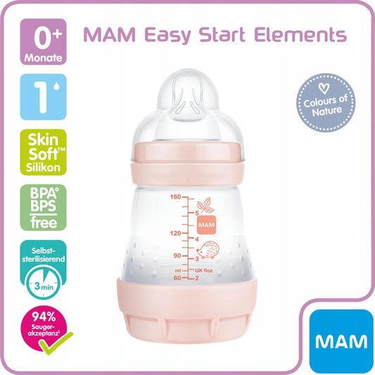 MAM butelka antykolkowa 160ml 0+