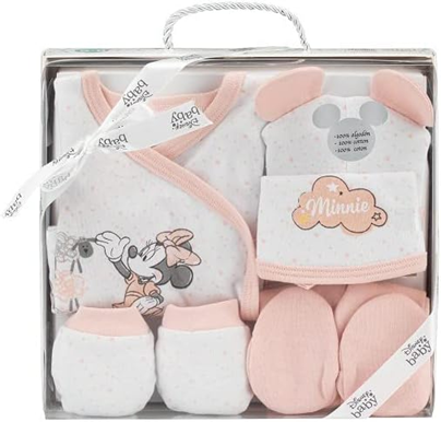 INTERBABY coffret cadeau en coton pyjama bonnet chaussettes bavoir