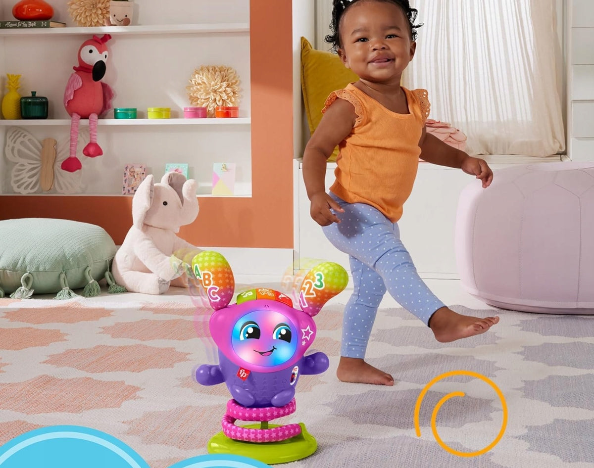 FISHER-PRICE interaktiv DJ TANZI sang og dans 75 aktiviteter ENGELSK