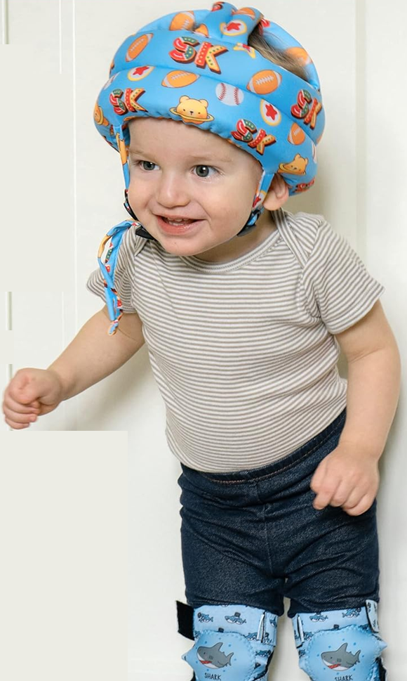 SIMPLY KIDS kask ochronny do nauki chodzenia 6-24 m 43-53 cm