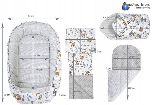 MEDIPARTNERS KOKON gniazdo + wkładka 5el "N