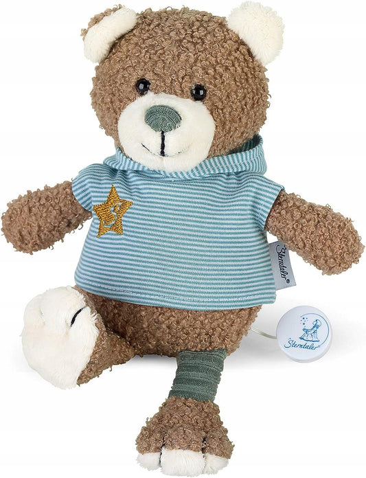 STERNTALER Ben Bear plush musical comforter with "La Le Lu" music box, 18 cm