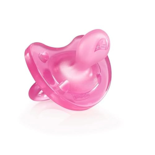 Chicco Physioforma Soft tétine en silicone rose 0-6m
