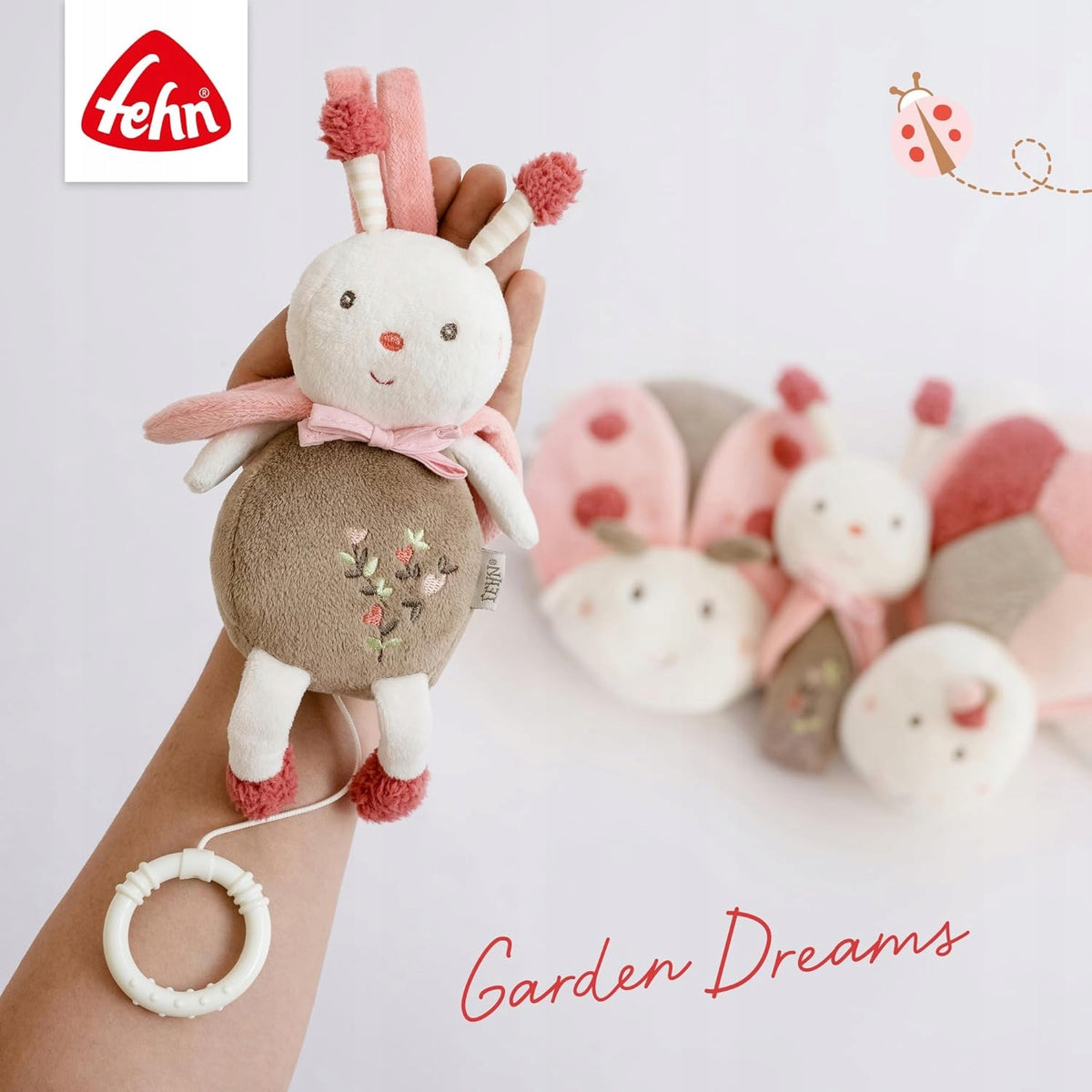 FEHN Garden Dreams zawieszka PSZCZOŁA z pozytywką