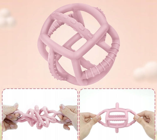 AOLSO anneau de dentition en silicone souple 8 x 8,5 cm