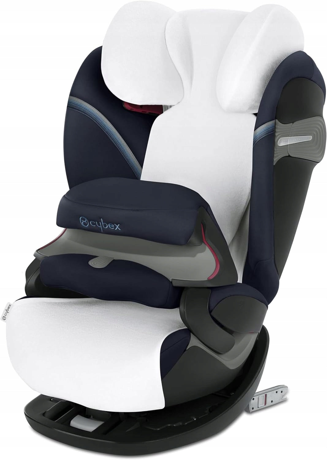 CYBEX GOLD pokrowiec Pallas S-Fix i Solution S-Fix letni biały pokrowiec na fotelik samochodowy