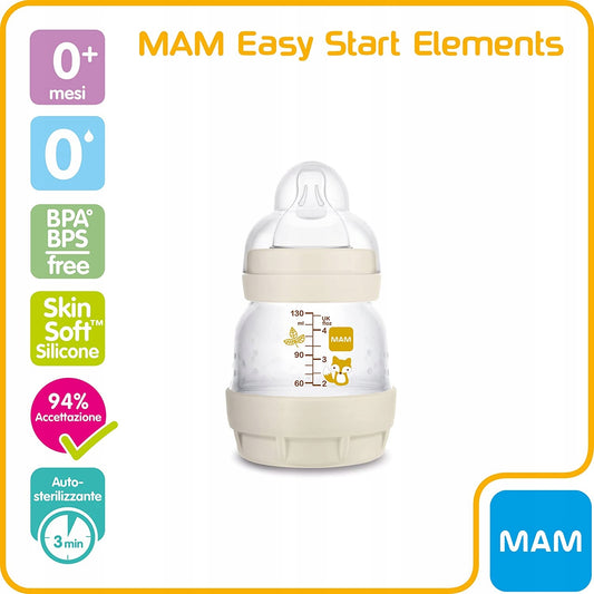 MAM Easy Start butelka antykolkowa 130ml + smoczek