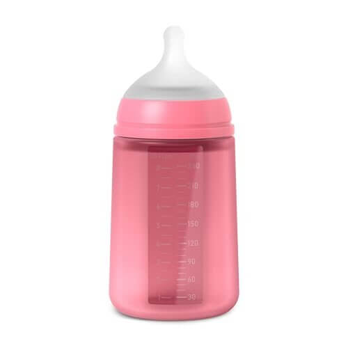Suavinex SX Pro butelka silikonowa 240 ml średni przepływ 3m+ – nowy – zdjęcie 2