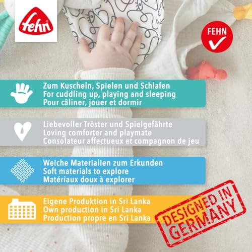Fehn Bird muslin comforter 0+