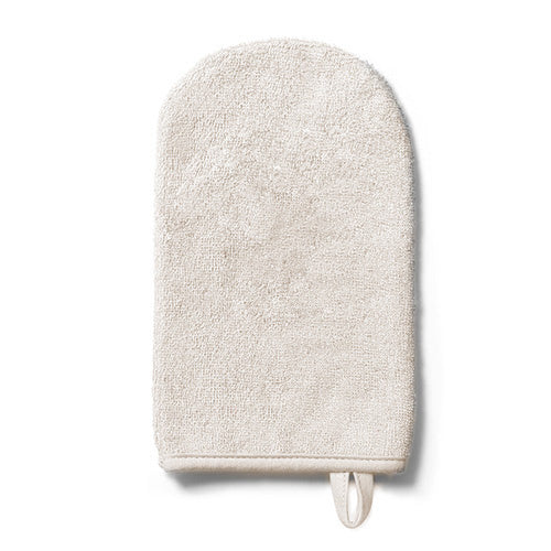 BABYONO mănușă de baie din bambus ORGANIC 0+