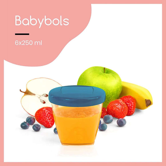 BABYMOOV Babybols pojemniki 6 x 250 ml