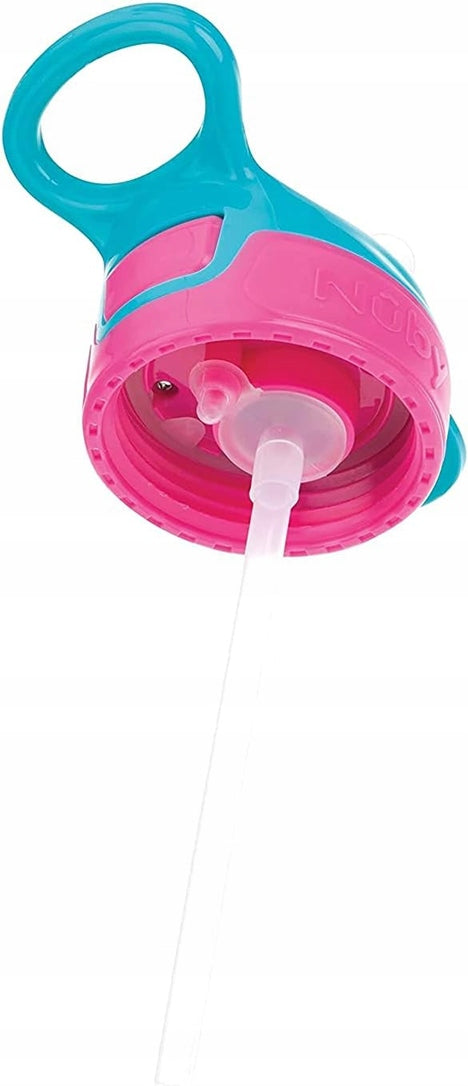 NUBY Flip-it Cup gobelet anti-fuite en tritan avec paille et embout 3m+ 360 ml