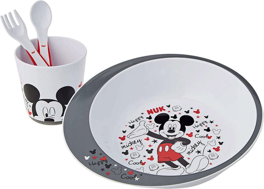 NUK Disney zestaw naczyń 3el. MYSZKA MICKEY
