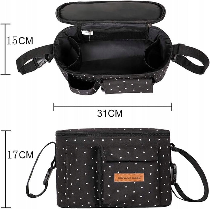 MIRACLE BABY organizer do wózka z uchwytami – zdjęcie produktu 3