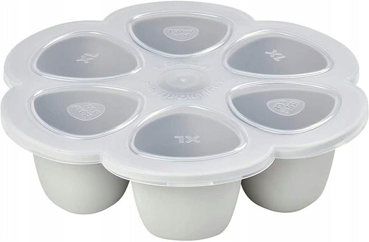 BEABA silicone container with lid