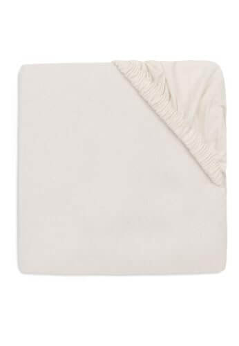 Jollein Jersey prześcieradło 70/75x140/150 cm beżowe – nowy – zdjęcie 2