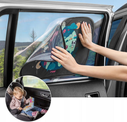 REER TravelKid pare-soleil pour vitre de voiture UV 50+ 2 pièces