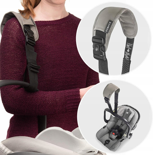 ZAMBOO sangle d'épaule pour transporter le siège auto 72-143 cm
