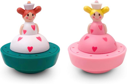 TROUSSELIER boîte à musique magnétique en bois SŒURS PRINCESSES