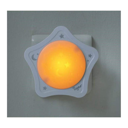TIGEX automatic LED night light for socket, darkness sensor 9 cm