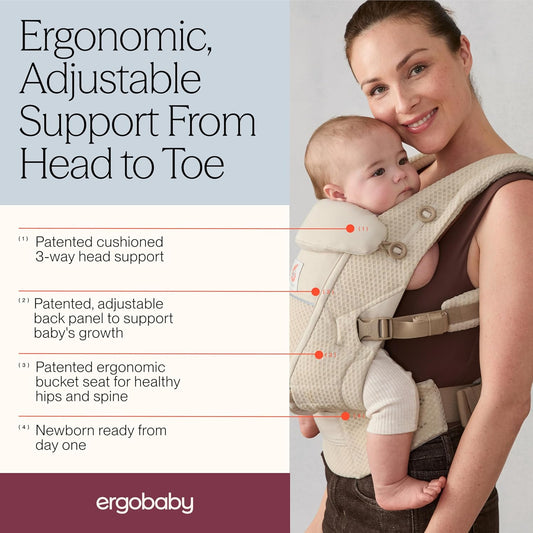 ERGOBABY ADAPT SoftFlex MESH porte-bébé ergonomique 3,2-20 kg