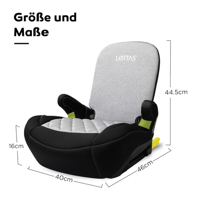 LETTAS I-SIZE fotelik samochodowy podwyższający grupa III z ISOFIX