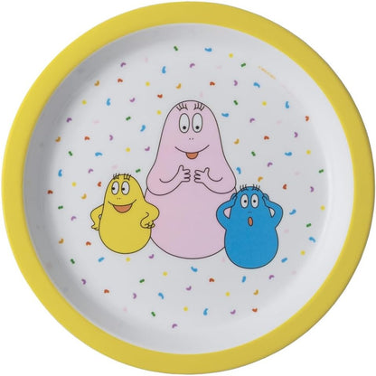 PETIT JOURS PARIS - assiette à dessert pour enfants BARBAPAPA, 18 cm