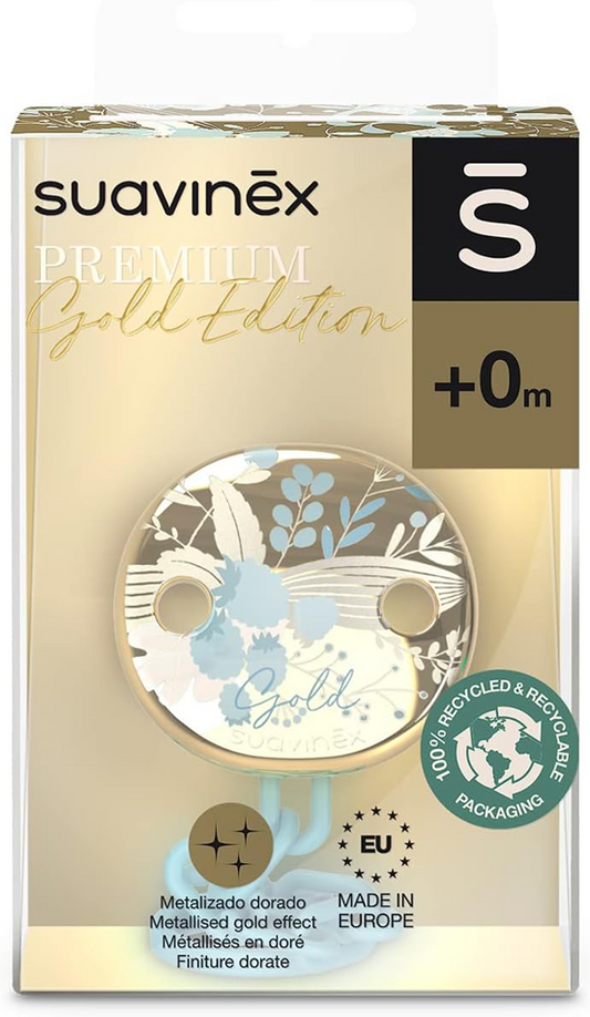 SUAVINEX PREMIUM zawieszka do smoczka GOLD EDITION