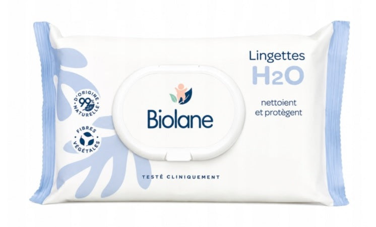 BIOLANE lingettes imbibées d’eau x100