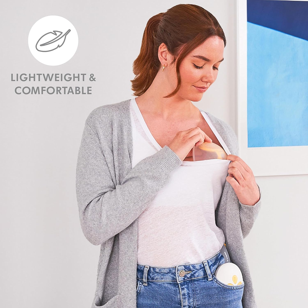 MEDELA SOLO HANDS-FREE 2-phasige elektrische USB-Milchpumpe – Produktfoto 3