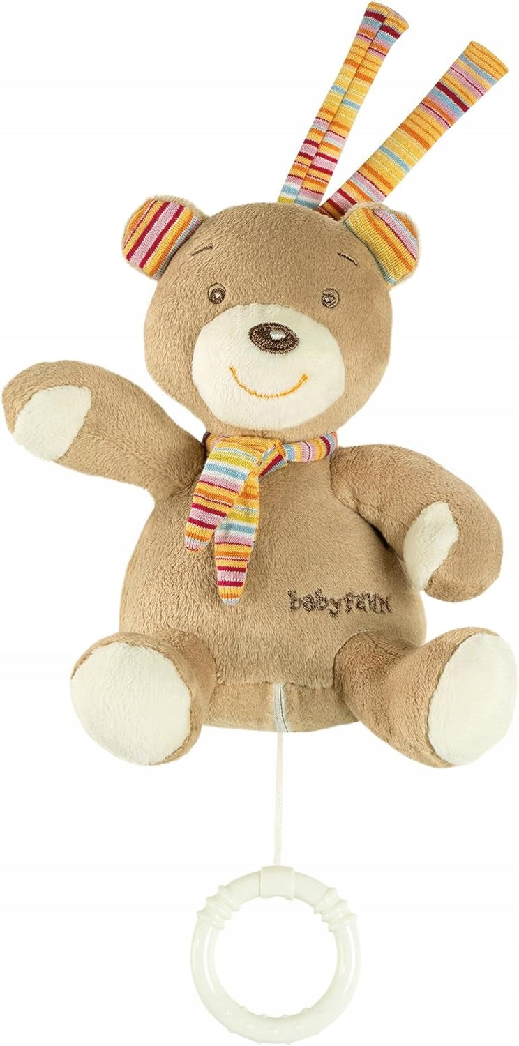 FEHN miś zawieszka PRZYTULANKA z POZYTYWKĄ 14 cm