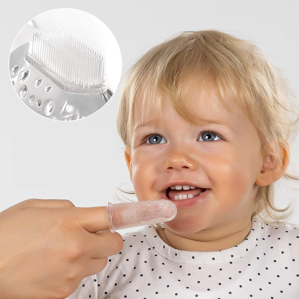 REER brosse à dents en silicone pour doigt