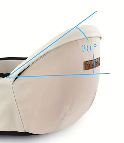 BABYMUST siège porte-bébé de hanche 4-30 kg