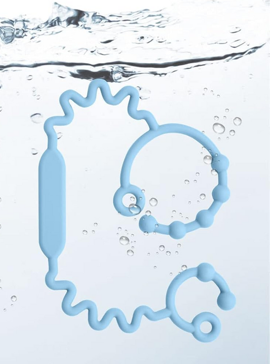 VICLOON chaîne en silicone pour tétine, attache-sucette, jouet de dentition, 32 cm