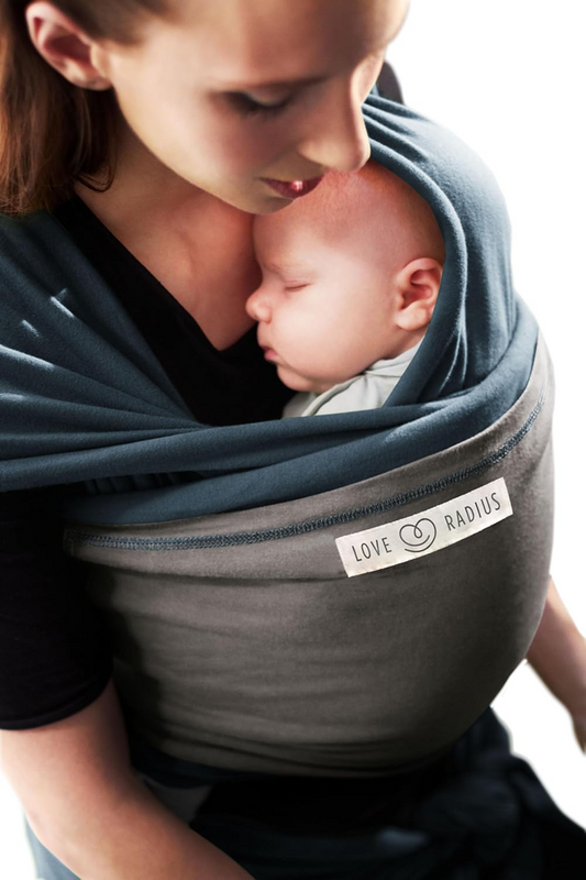 LOVE RADIUS écharpe de portage extensible pour bébé