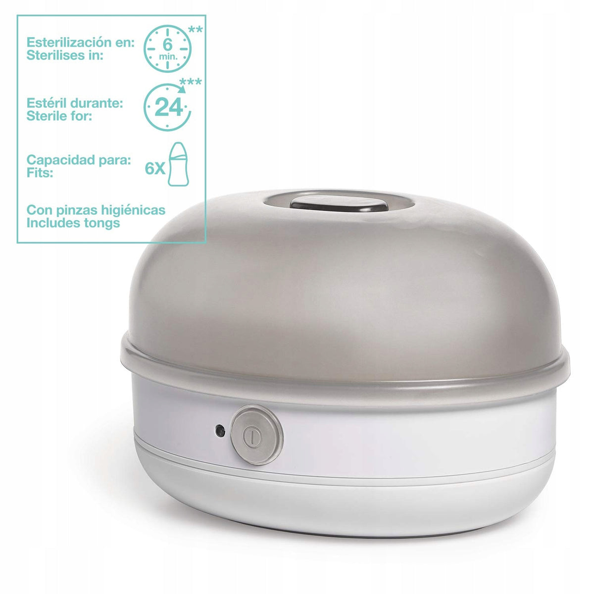 SUAVINEX 3w1 sterylizator elektryczny i mikrofalowy + szczypce