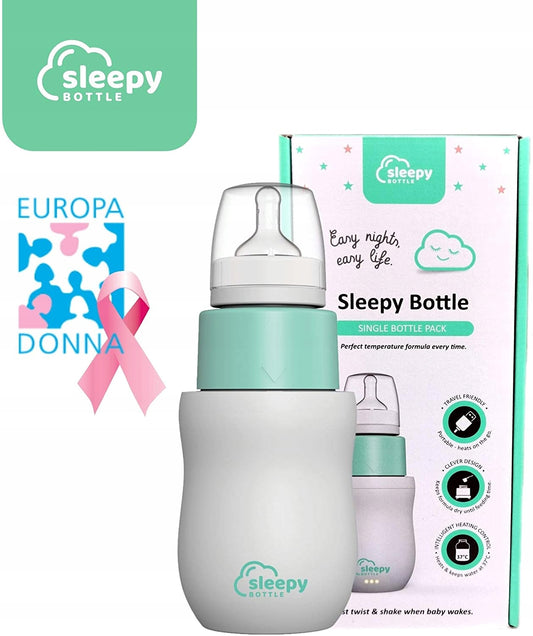 SLEEPY BOTTLE zestaw startowy podgrzewacz z butel1