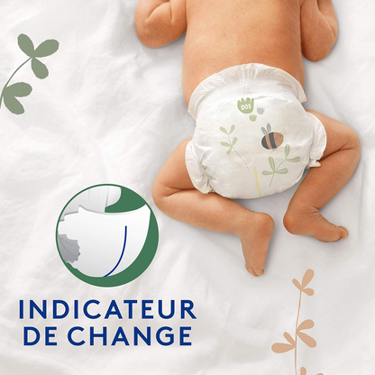 LOTUS BABY couches jetables écologiques taille 1 (2-5kg) x20