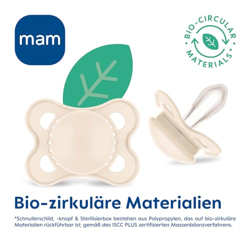 MAM Original silicone pacifier 6–16m x4