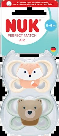 Chupetes NUK Perfect Match Air 0-6 meses