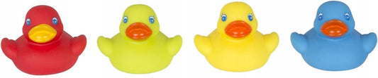 PLAYGRO Bright Baby Duckies canards en caoutchouc pour le bain 6 m+ 4 pièces