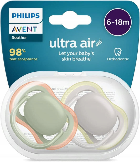 PHILIPS AVENT Ultra Air succhietti x 2 6-18 mesi