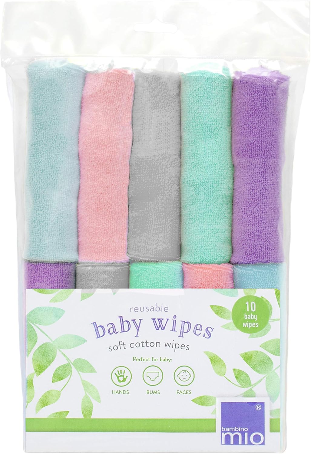 BAMBINO MIO lingettes réutilisables x10