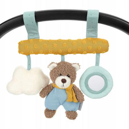 STERNTALER Trapez-Anhänger mit Rassel für den Kinderwagen BÄR BEN „N“