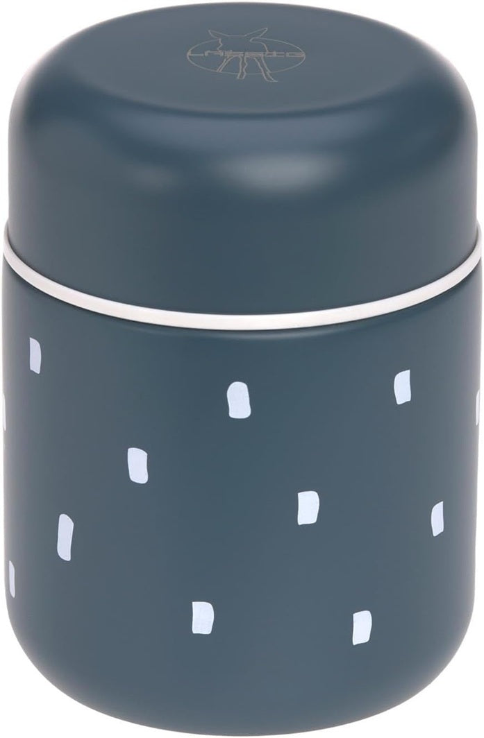 LASSIG Food Jar Happy Prints ТЕРМОС ЗА ОБЯД от неръждаема стомана 350 ml